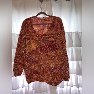 Multi color sweater 
*second photo is true to life of coloring*